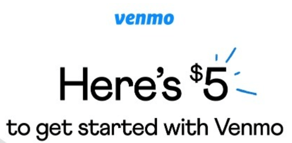 Example of referral discount from Venmo