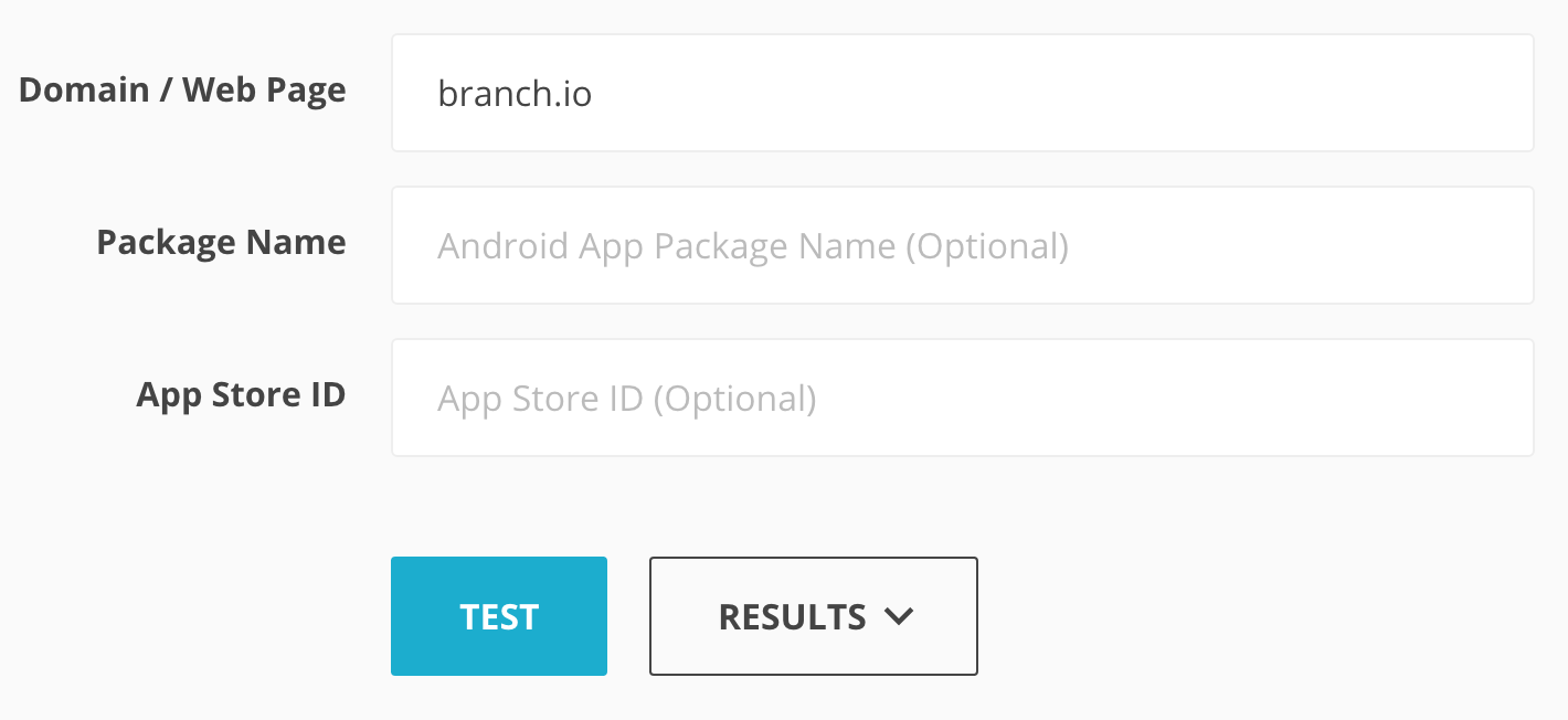 Branch's App Indexing Validator